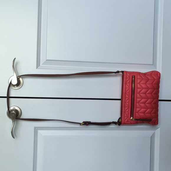 Fossil Coral Quilted Leather Purse - Picture 4 of 8